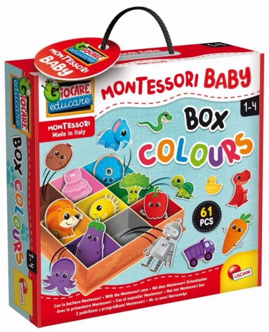 BOÎTE BÉBÉ MONTESSORI - Couleurs