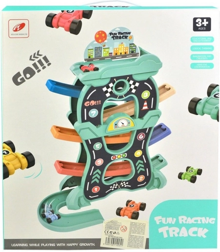 Circuit automobile à étages pour enfants