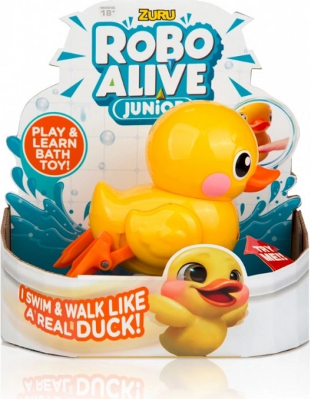 Robo Alive Junior animaux flottants – caneton, crocodile ou poisson (lot de 12, assortiment)