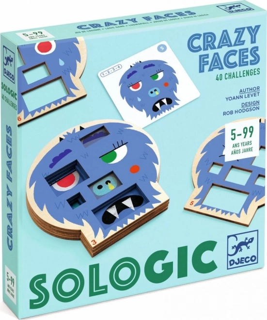 DJECO Jeu de logique Sologic - Monstres
