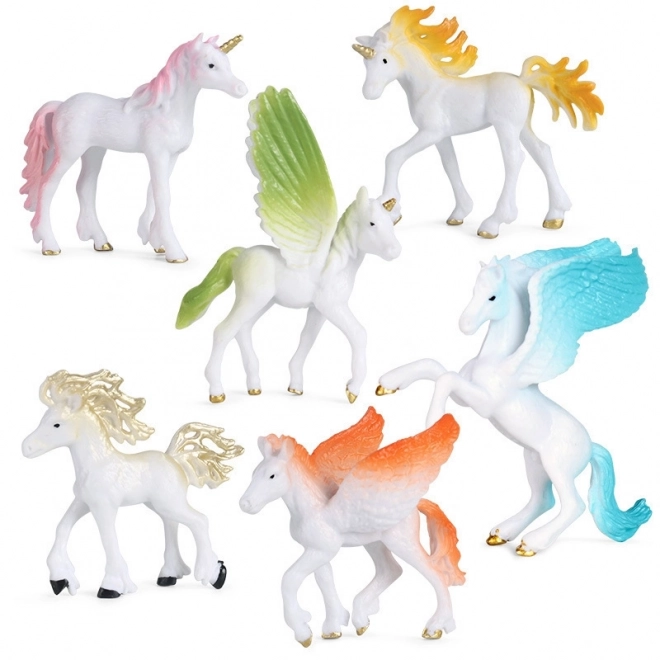 Ensemble de figurines de licorne