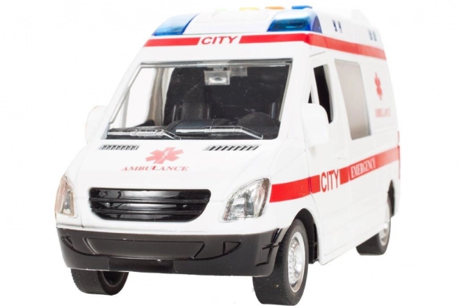 Ambulance avec effets sonores