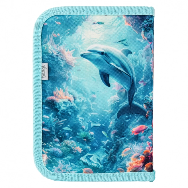 Trousse scolaire à un étage Dauphin