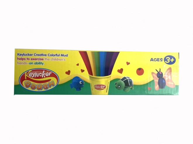 Pâte à modeler pour enfants - 4 pots