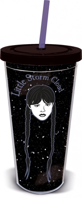 Tasse à la mode avec paille 560 ml