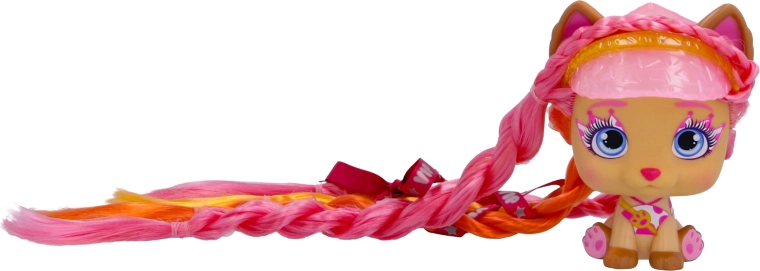 De longs cheveux colorés pour des coiffures créatives