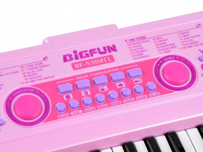 Orgues à clavier avec touches lumineuses IN0151