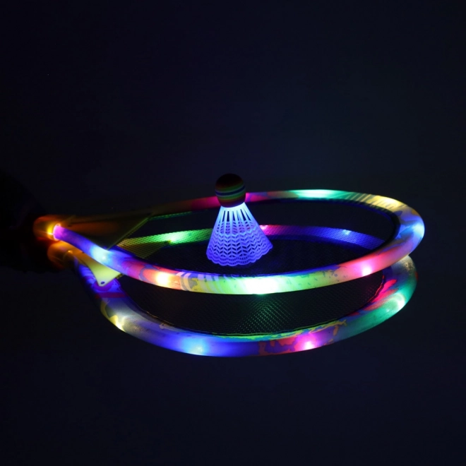 Set de badminton lumineux
