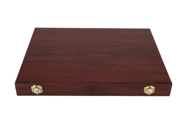 Coffret de peinture Art en valise en bois - 91 pièces