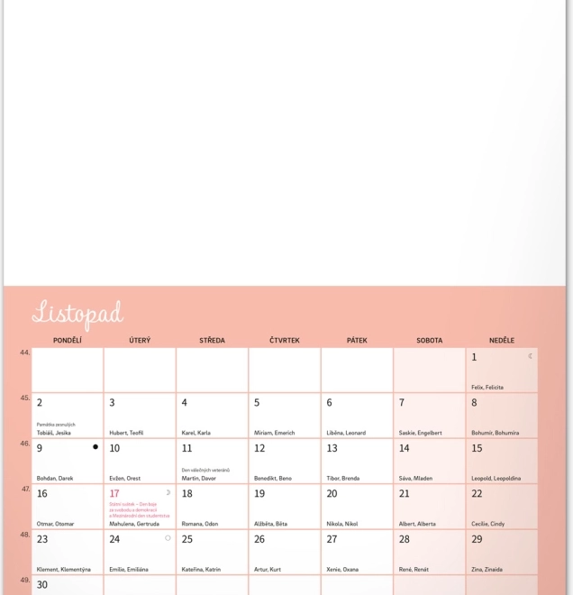 Calendrier familial créatif 2026