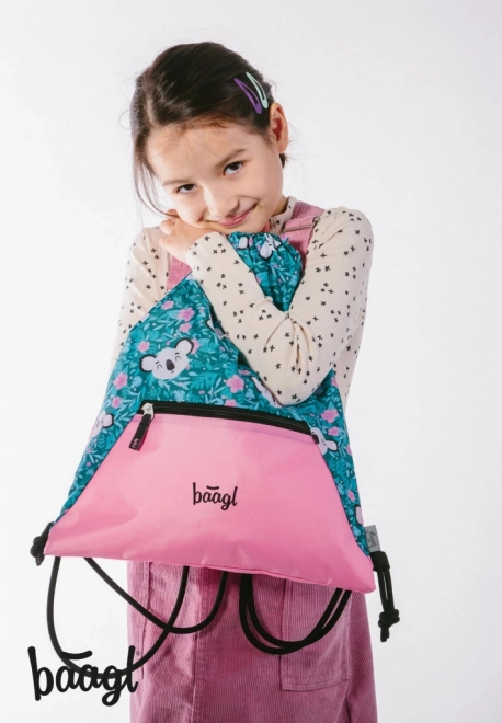BAAGL SET 5 Zippy Baby Koala : cartable, trousse, sac, chemise, boîte