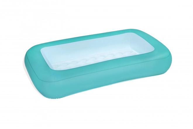 BESTWAY Piscine rectangulaire gonflable pour enfants 2+ 165x104x25cm + fond gonflable