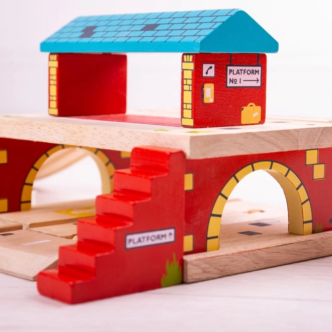 Bigjigs Rail Gare sur la Route