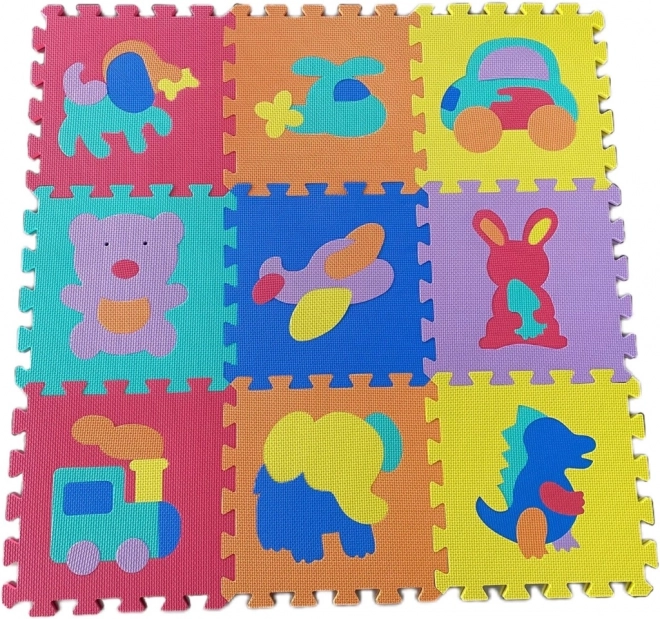 Tapis en mousse animaux et moyens de transport