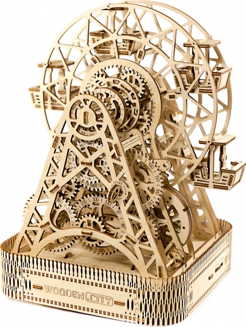 Modèle en bois de grande roue WOODEN CITY