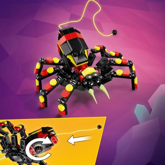 Lego Creator animaux sauvages araignée tissée