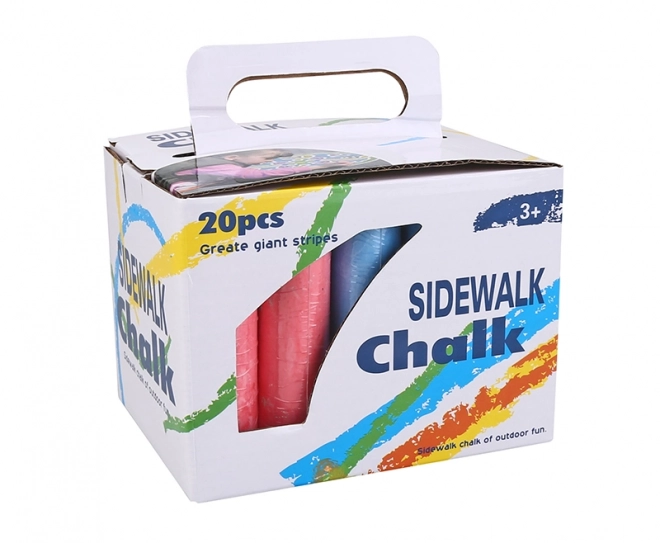 Craies pour trottoirs