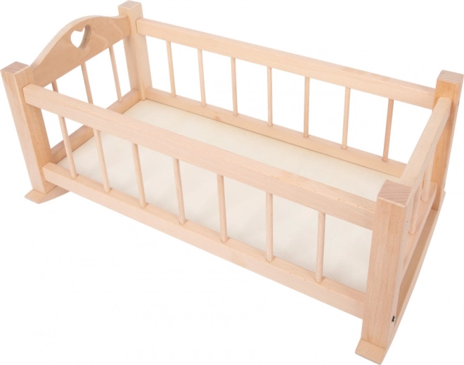 Petite berceau en bois naturel pour poupées Small Foot