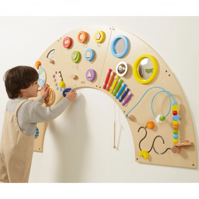 VIGA tableau mural de manipulation Luk Montessori