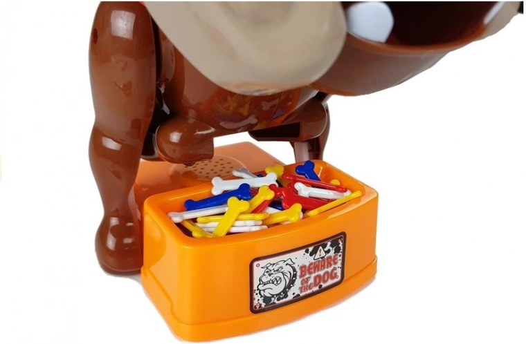 Os colorés et gamelle « Beware of the Dog »