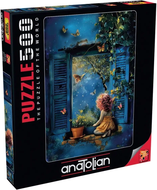 Puzzle Nuit Bleue 500 pièces