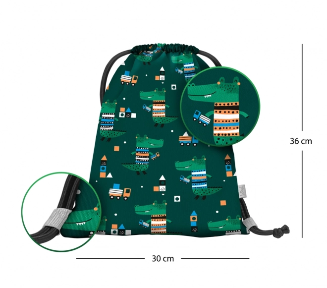 sac préscolaire baagl crocodile