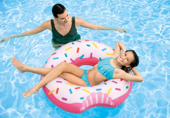 Bouée beignet gonflable 1,07 m x 99 cm