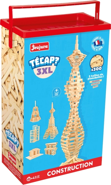 Jeujura construction en bois Técap 3XL – 300 pièces