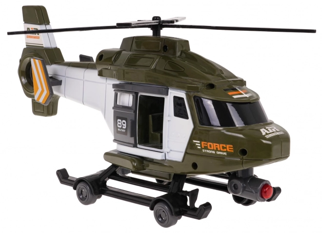 Hélicoptère de secours militaire 1:16