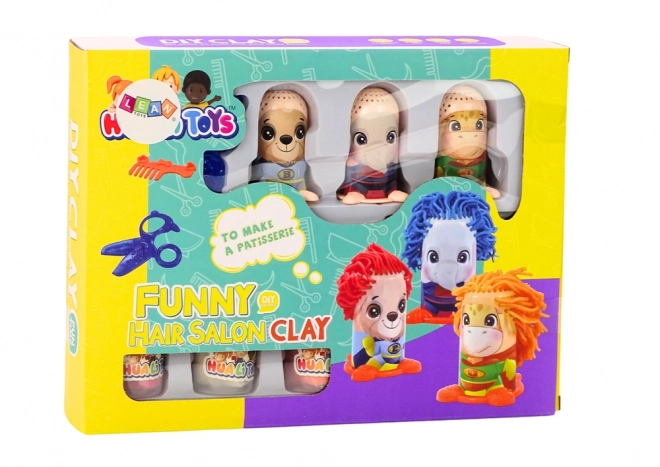 Ensemble créatif de modelage pour enfants Salon de coiffure