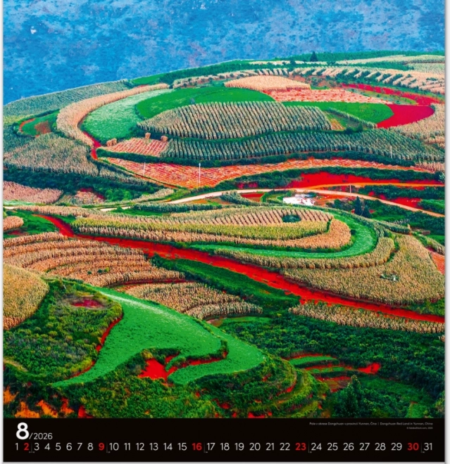 Calendrier mural Énergie 2026
