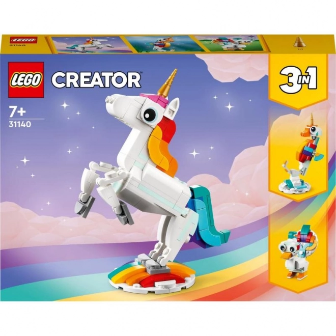 LEGO Creator 3en1 31140 Licorne magique
