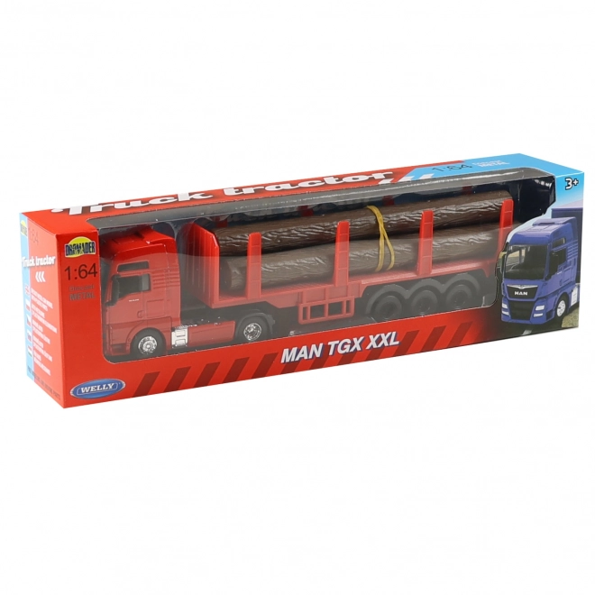 Modèle WELLY MAN TGX XXL camion 1:64