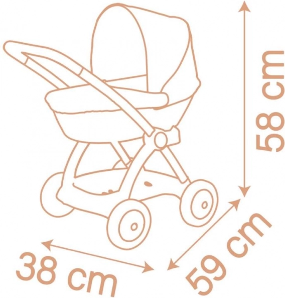 Poussette pour poupées Baby Nurse