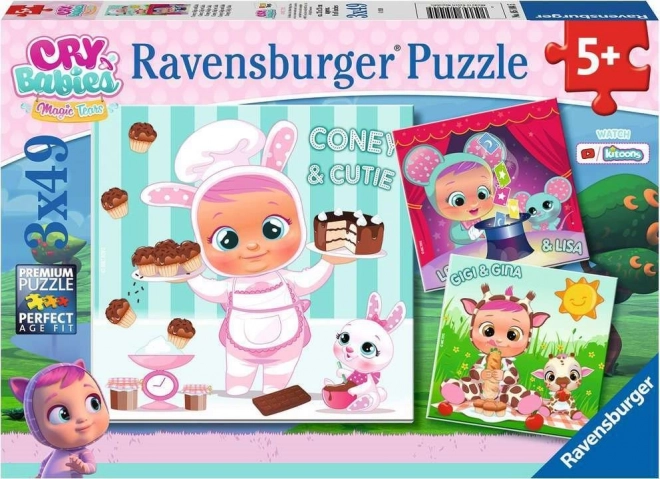 Puzzle RAVENSBURGER Cry Babies Magic Tears 3×49 pièces