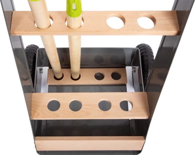 Small Foot Chariot de jardin avec 5 outils