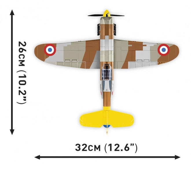 COBI 5734 II WW Dewoitine D.520, 1:32, 335 p, 1 f