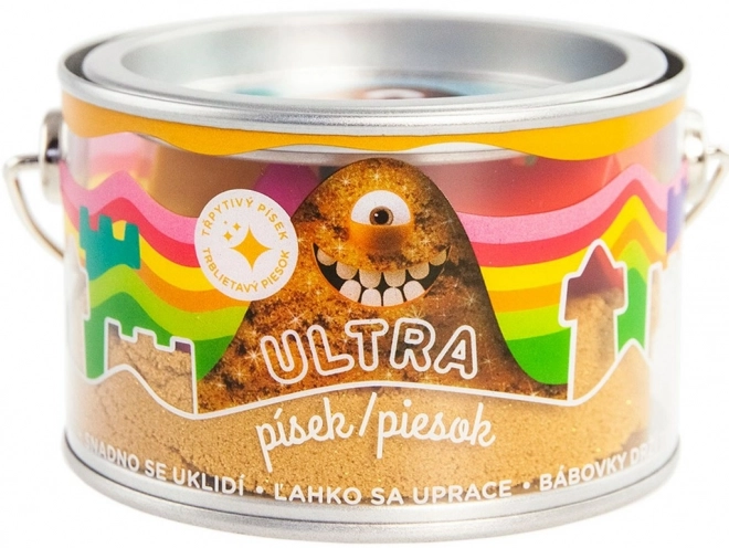 Ultra sable avec paillettes 200g - doré