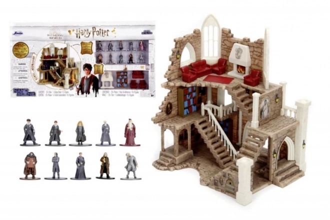 Tour de Gryffondor avec nanofigurines Harry Potter