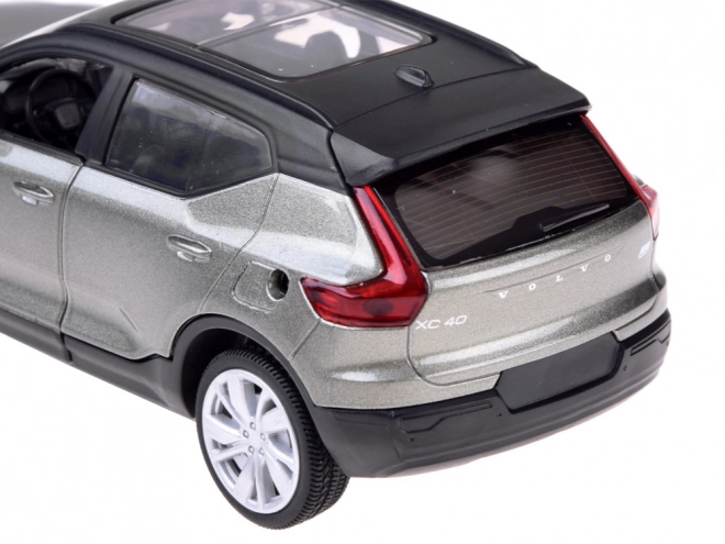 Modèle de voiture métallique crossover électrique Volvo XC40