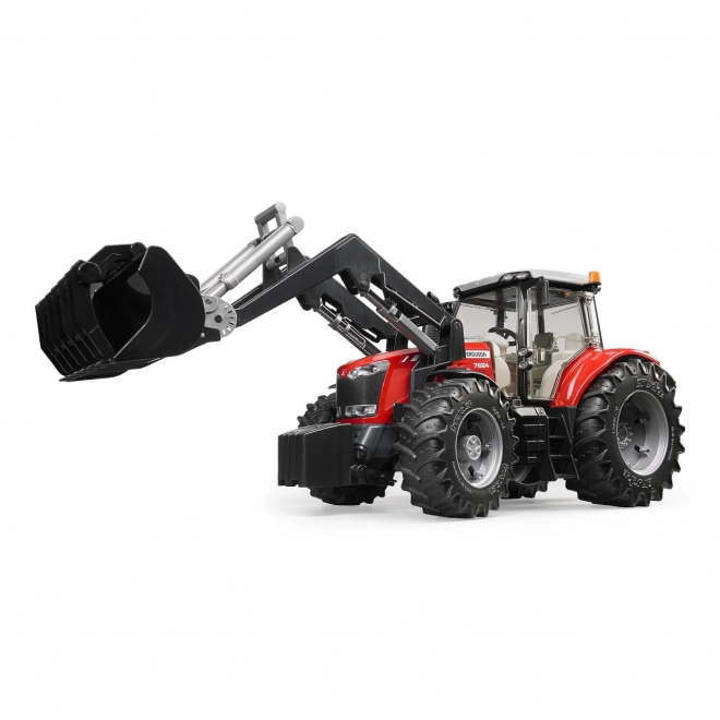 Bruder Traktor MASSEY FERGUSON 7624 avec chargeur frontal