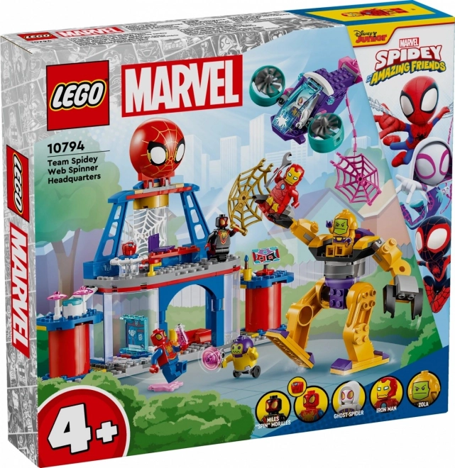 LEGO Marvel 10794 Base de l'équipe Spidey
