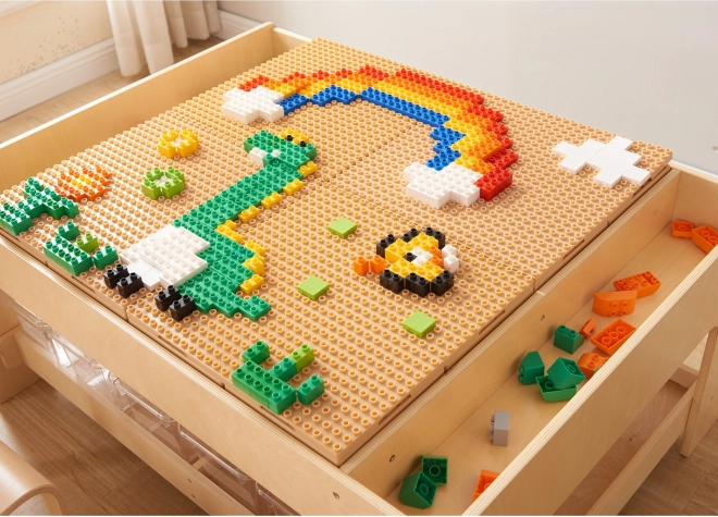 Jeu de construction MASTERKIDZ STEM avec 563 pièces et 4 extensions pour panneau