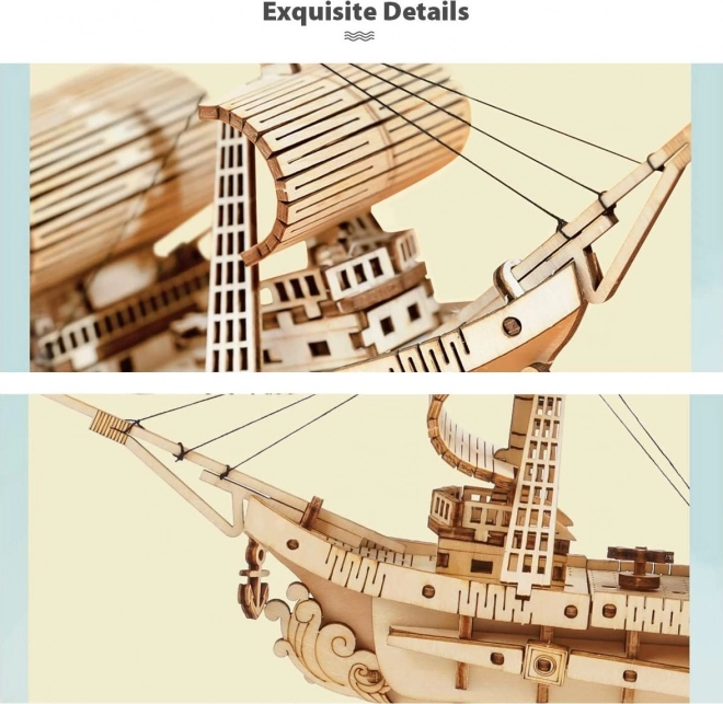 Voilier - Kit en bois 3D