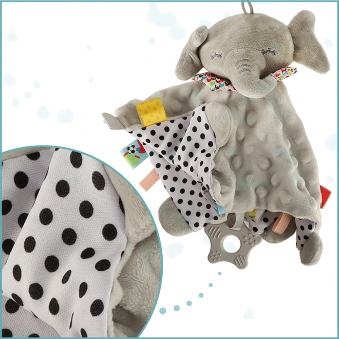 Peluche sensorielle éléphant