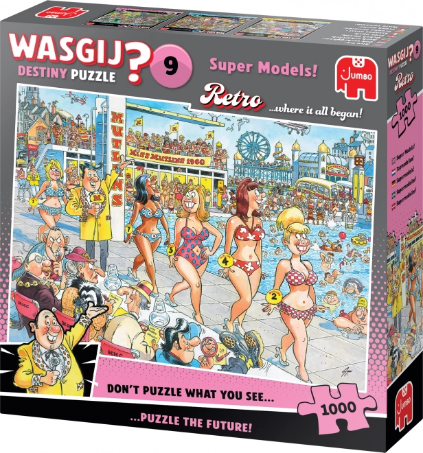 Wasgij Destiny 9: Puzzle Super Modèles 1000 Pièces