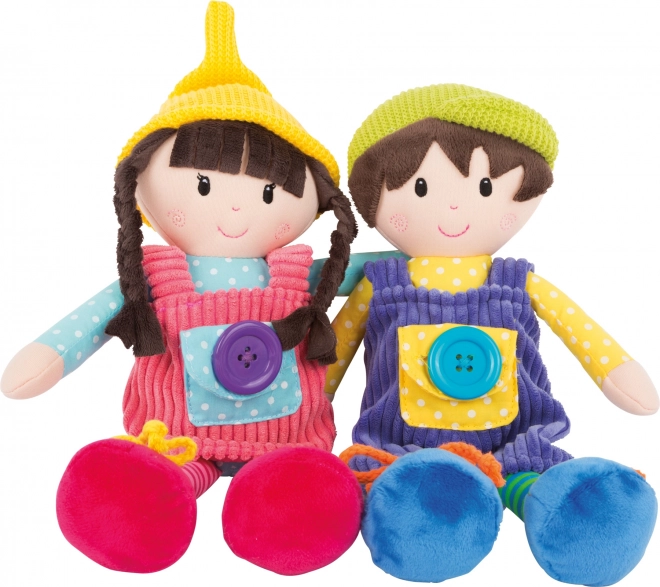 poupées en tissu Emma et Noah small foot