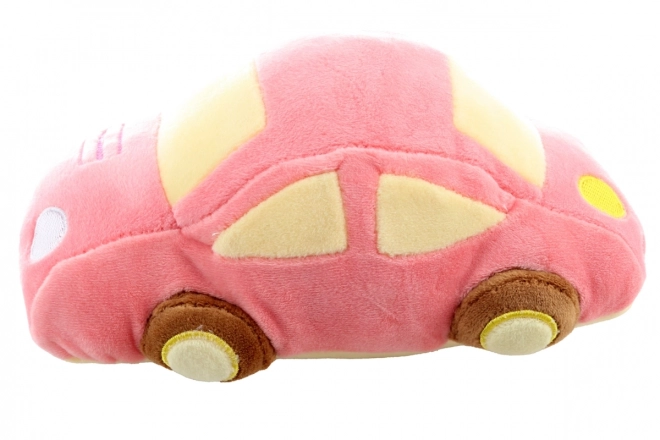 Voiture en peluche pour les tout-petits