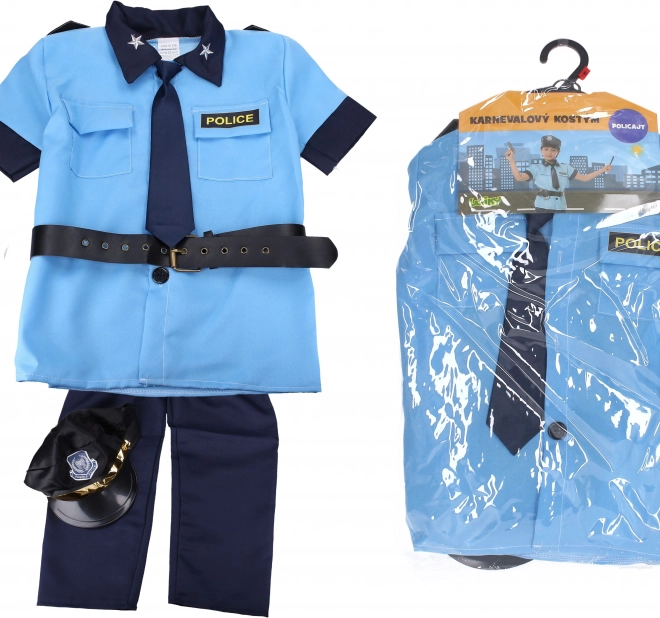 Ensemble de carnaval - policier 110-120 cm