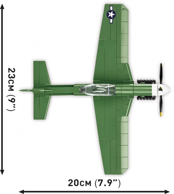 Kit de montage d'avion P-51D Mustang COBI